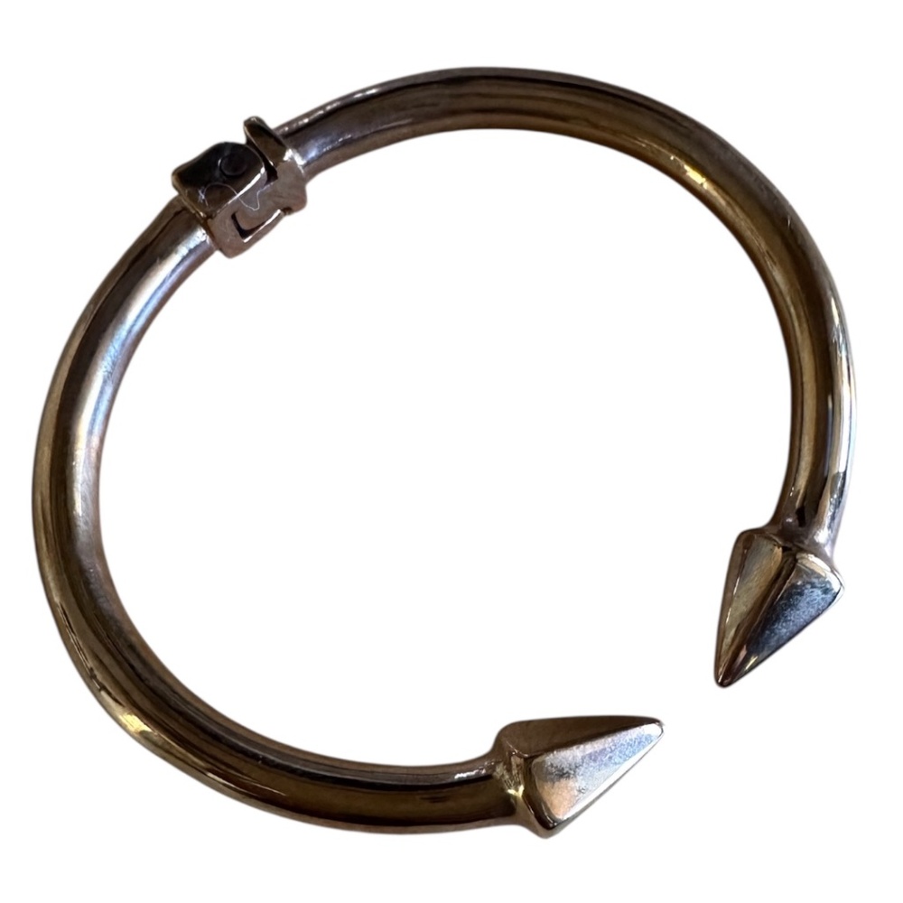 Rose Gold Spike Cuff Bracelet